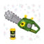 John Deere Motorised Bubble and Fun Chainsaw