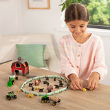 John Deere Treads Eco-Snaps Barn Play Set