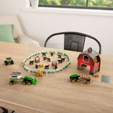 John Deere Treads Eco-Snaps Barn Play Set