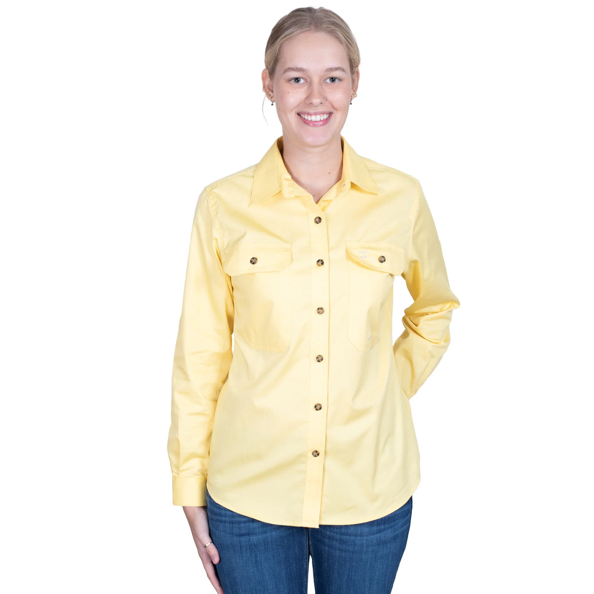 Womens Brooke Workshirt LS FB