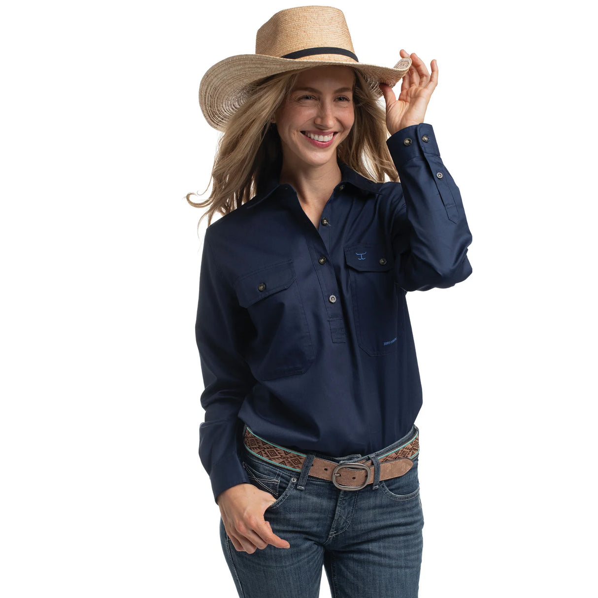 Womens Jahna Workshirt LS 1/2
