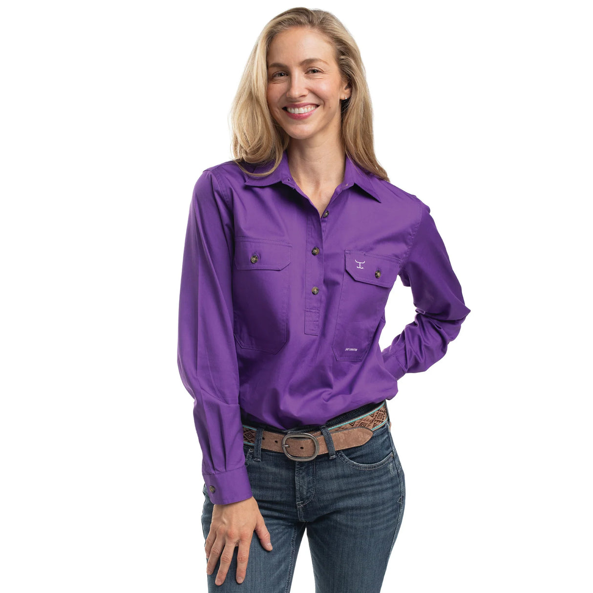 Womens Jahna Workshirt LS 1/2