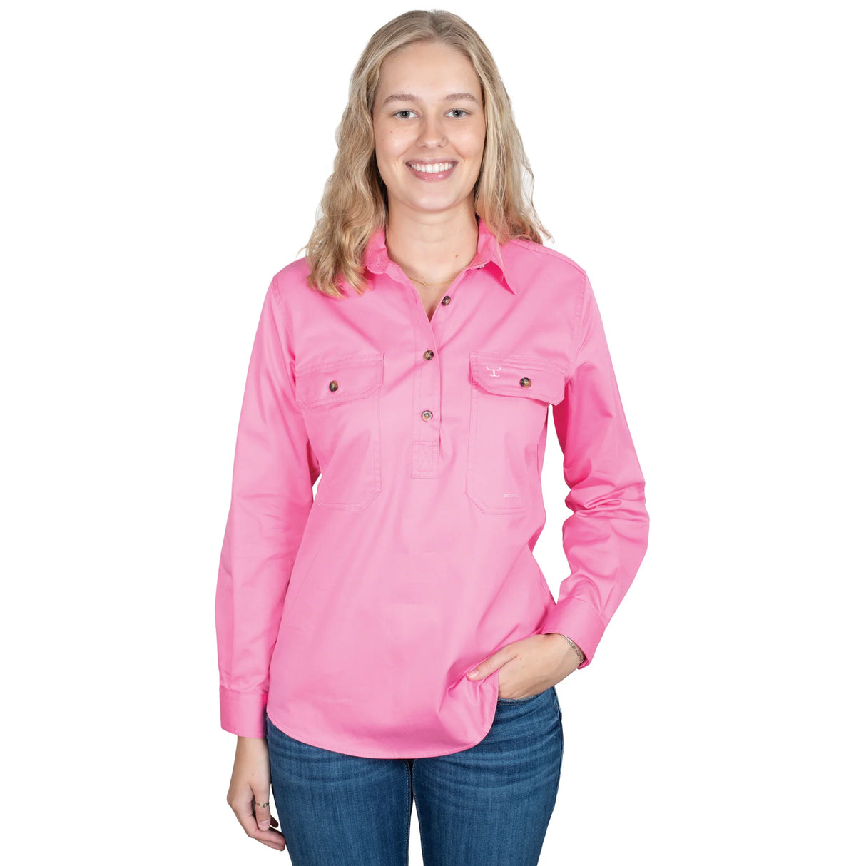 Womens Jahna Workshirt LS 1/2