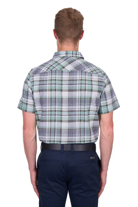 Thomas Cook Mens Gerry Linen SS Shirt
