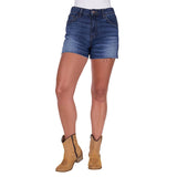 Wrangler Womens Samantha Hi Rise Denim Short