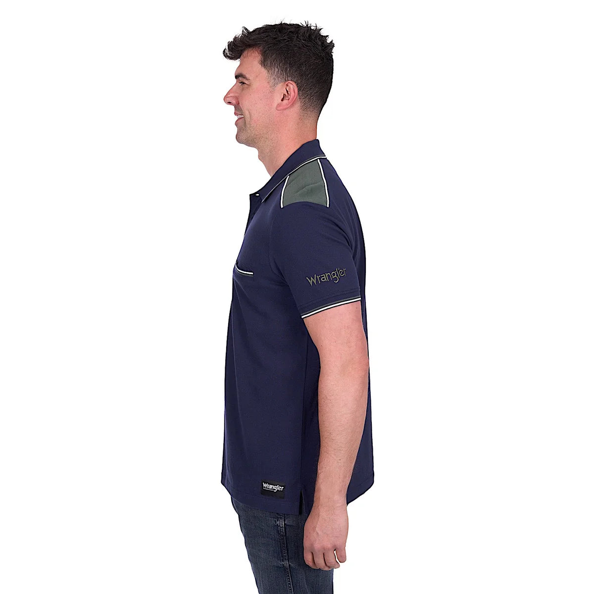 WRangler Mens Jarrod 1PKT SS Polo