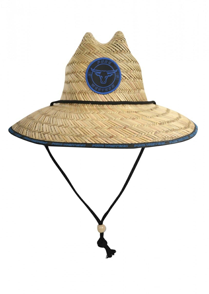 Pure Western Kids Rodeo Print Hat - Royal Blue