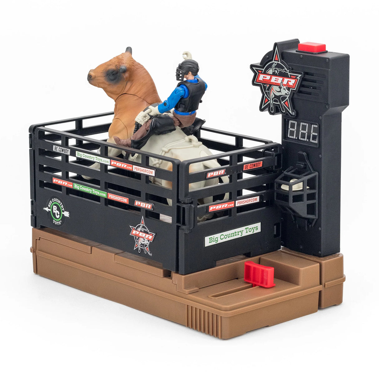 PBR Bucking Bull and Rider