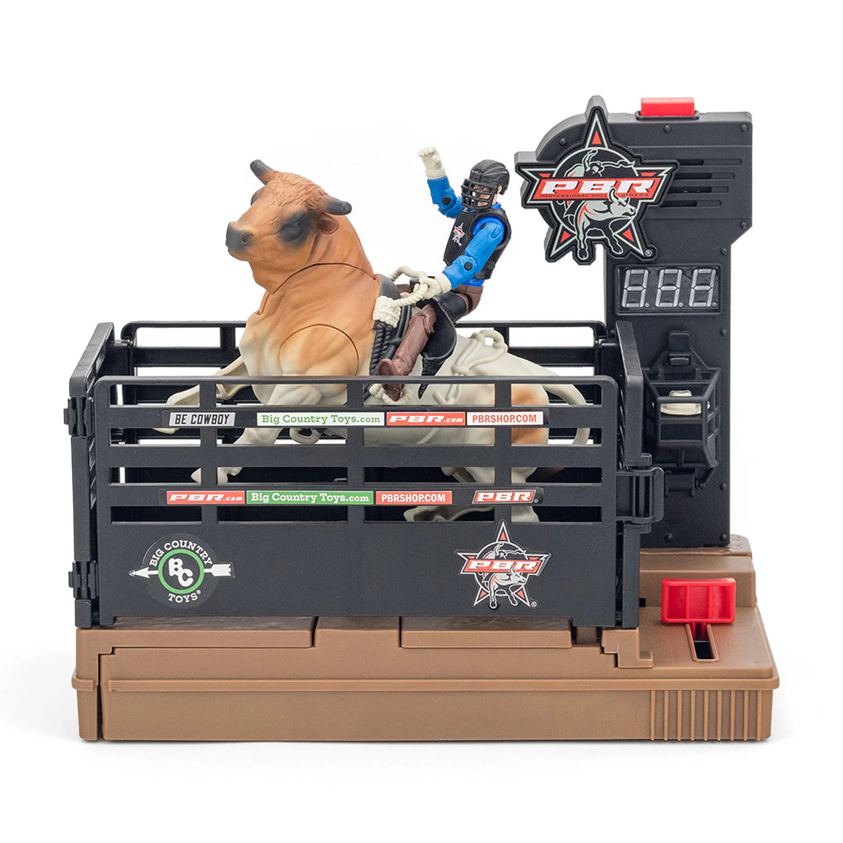 PBR Bucking Bull and Rider