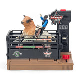 PBR Bucking Bull and Rider