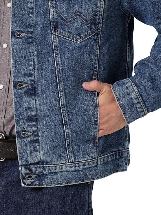Wrangler Mens Classic Denim Jacket