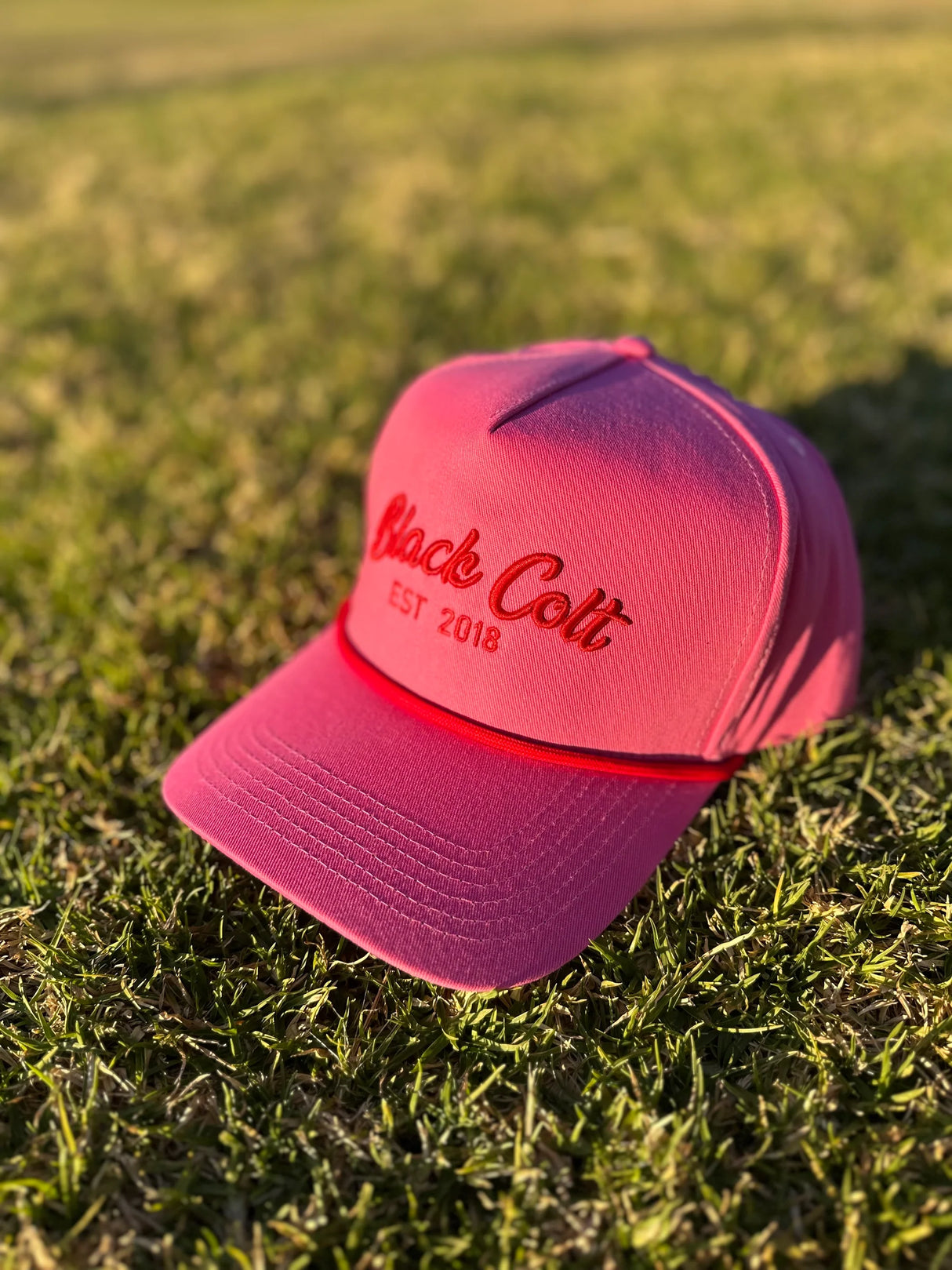 Pink American Style Cap