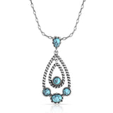 Montana Attitude Necklace - Wander West Turquoise