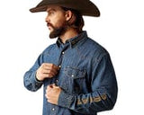 Ariat Mens Team Denim LS Shirt