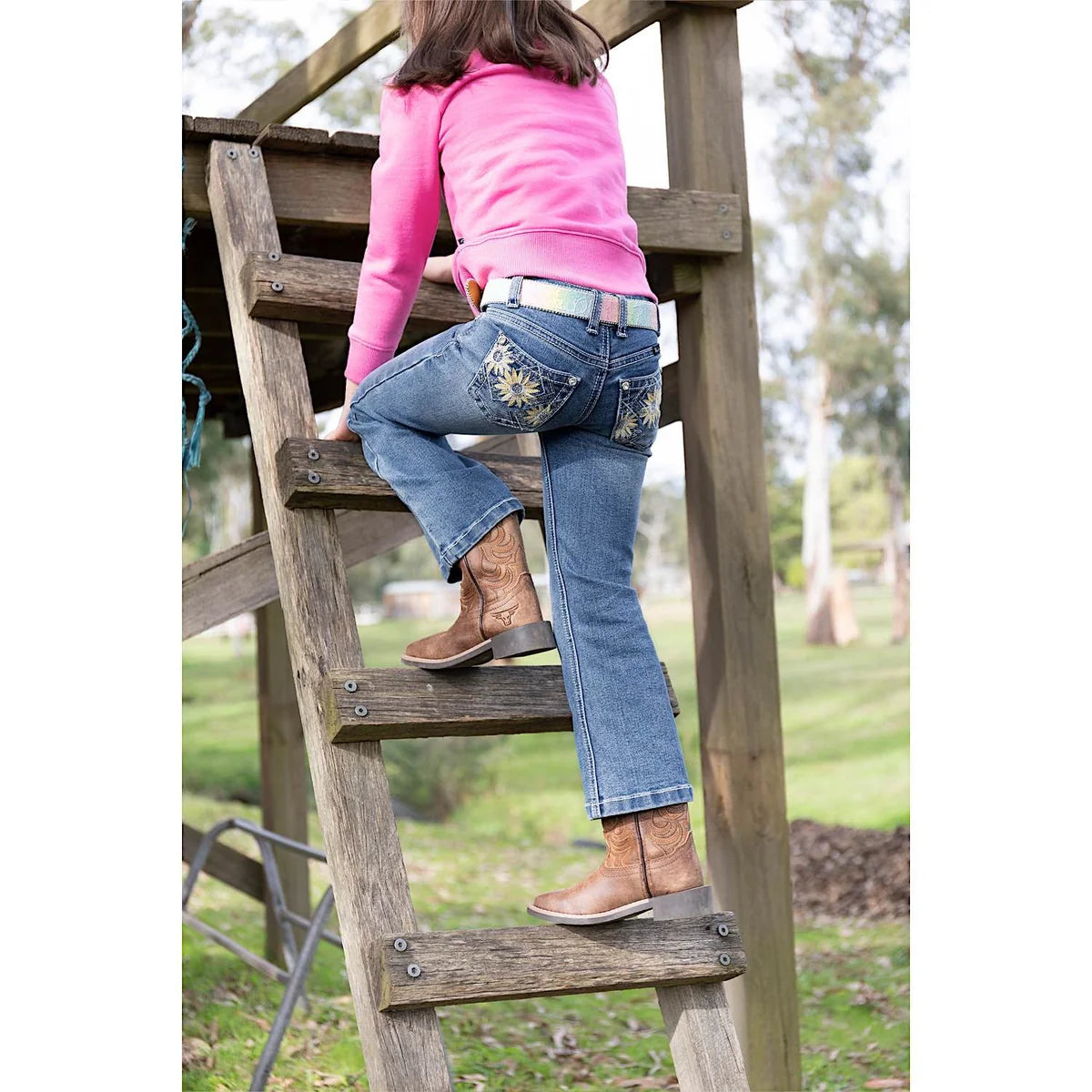 Pure Western Girls Amy Boot Cut Jean