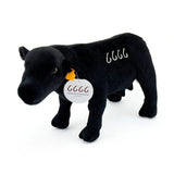 BCT - Four Sixes Black Angus Plush - 14"