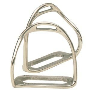 SS Bent Leg saftey stirrups 4"/10cm