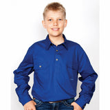 Boys Lachlan Workshirt Cobalt
