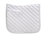 Quilted Kwik-Dry Dressage Pad - White