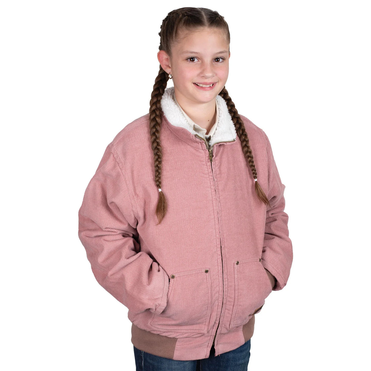 Just Country Junior Diamantina Sherpa Corduroy Jacket