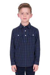 Hard Slog Nash Kids 1/2 PLKT LS Shirt