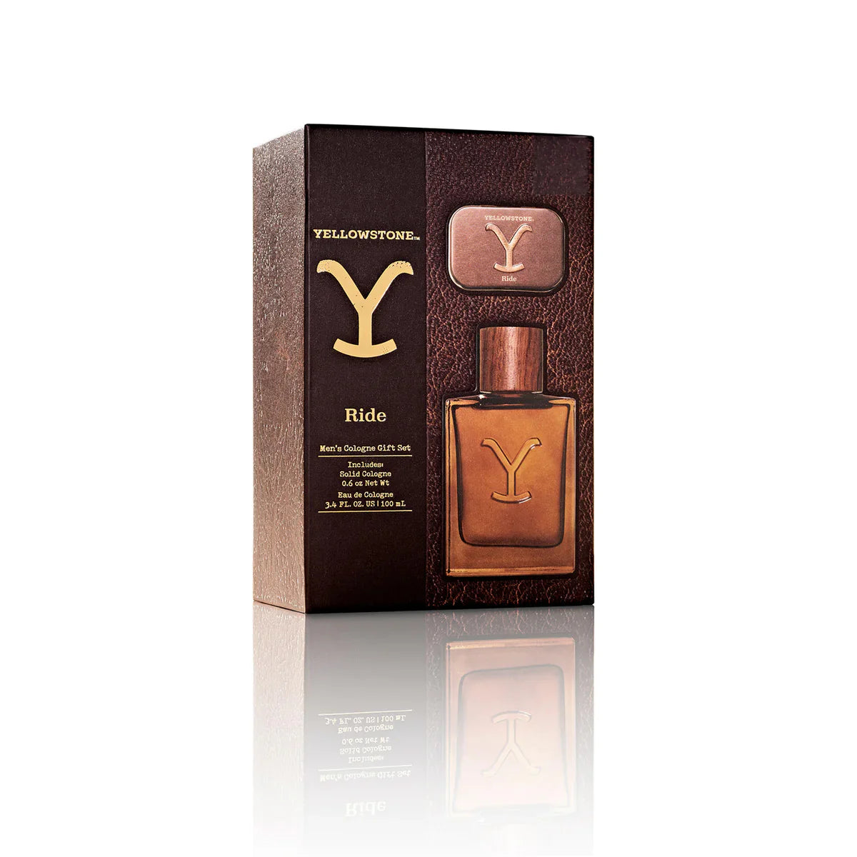 Tru Western Mens Yellowstone Ride Giftset