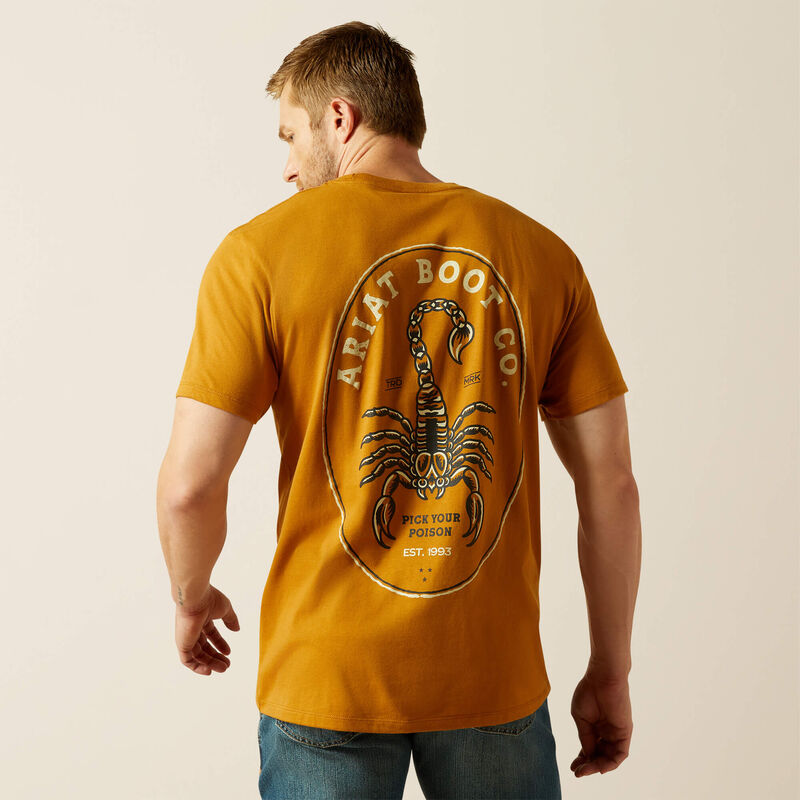 Ariat Mens Scorpion Seal SS Tee