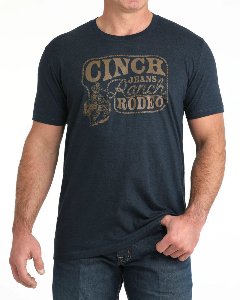 CINCH Mens Navy T-Shirt