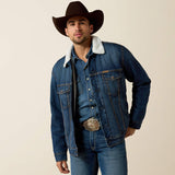 Ariat Mens Sherpa Lined Trucker Jacket