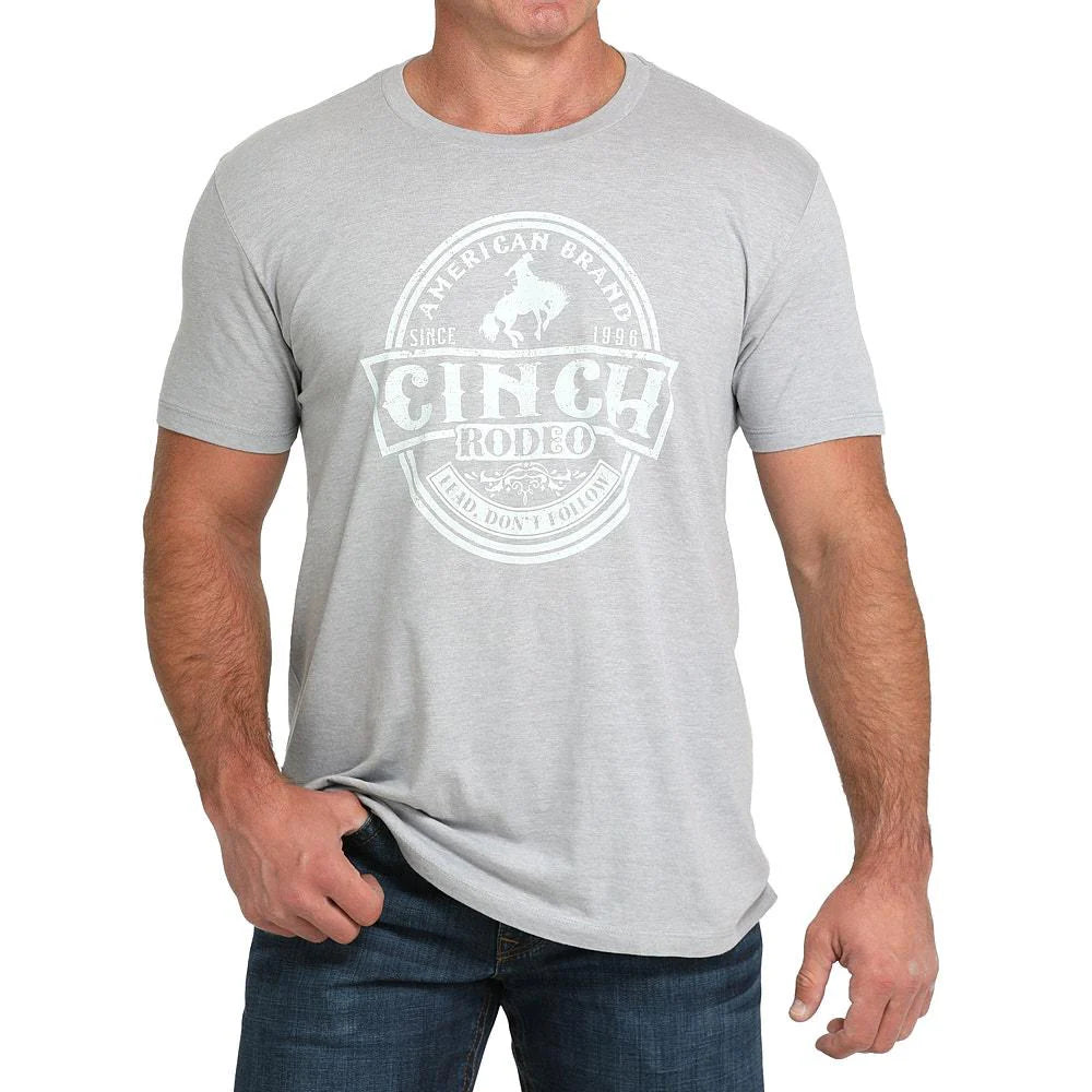 CINCH Grey Rodeo Tee