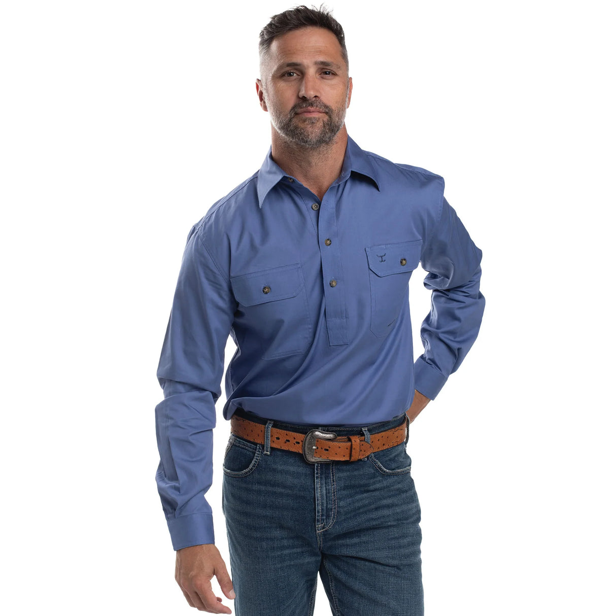 Mens Cameron Workshirt LS 1/2