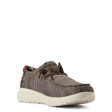 Mens Ariat Hilo S/L Heathered Brown/Red Aztec