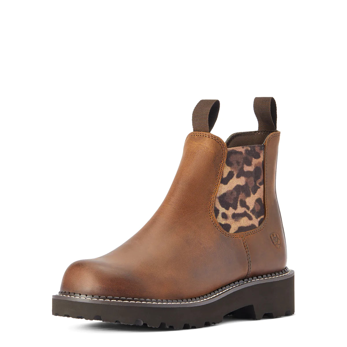 Womens Fatbaby Twin Gore Distressed Tan/Leopard Gore
