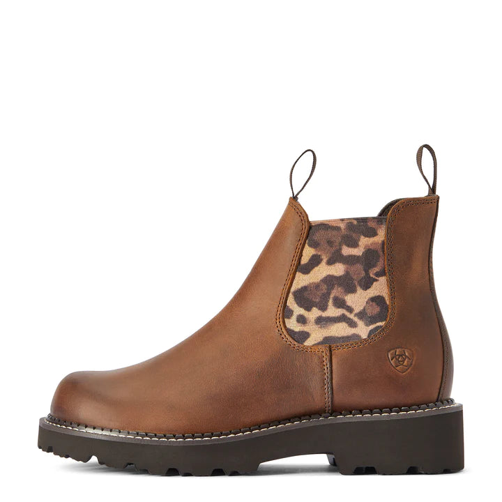 Womens Fatbaby Twin Gore Distressed Tan/Leopard Gore