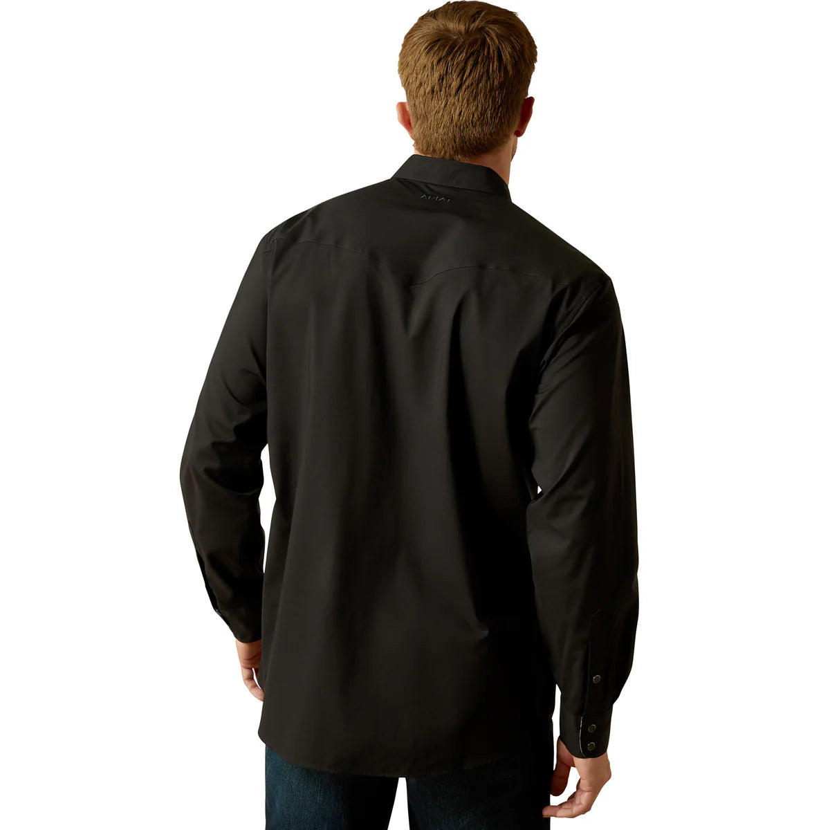 Ariat Mens Wrinkle Free Refined Slub Snap LS Shirt
