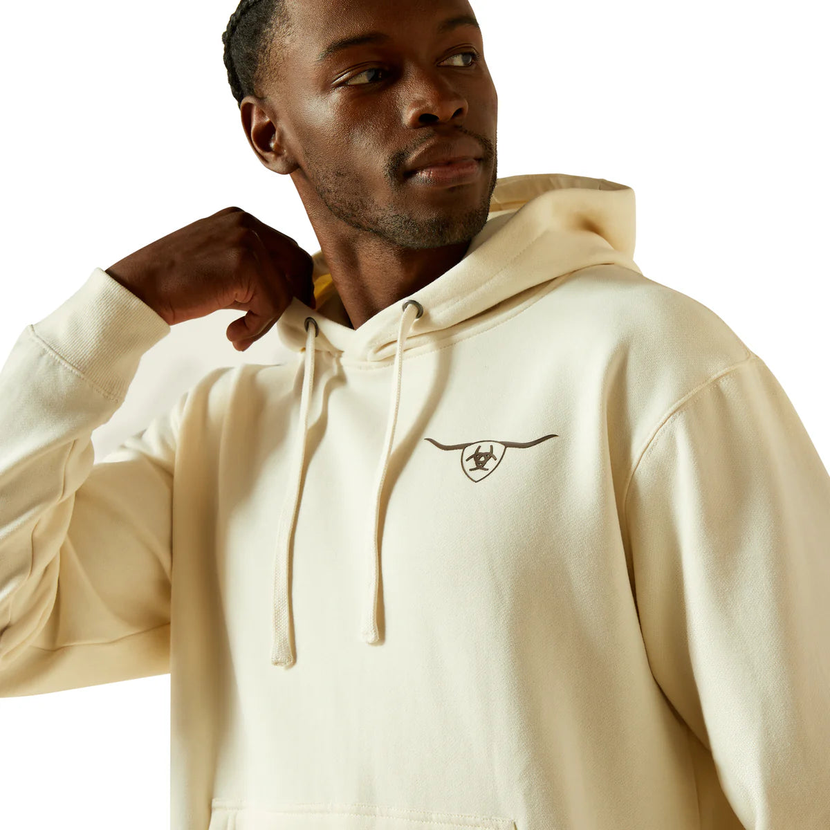 Ariat Mens Shield Steerhead Hoodie