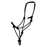 Rope Halter &amp; Lead BK/TU 10'