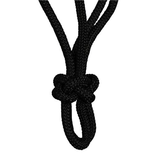 Rope Halter Black