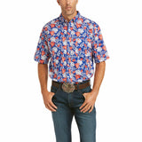 Ariat Mens Garstow Print Classic SS Shirt Multi