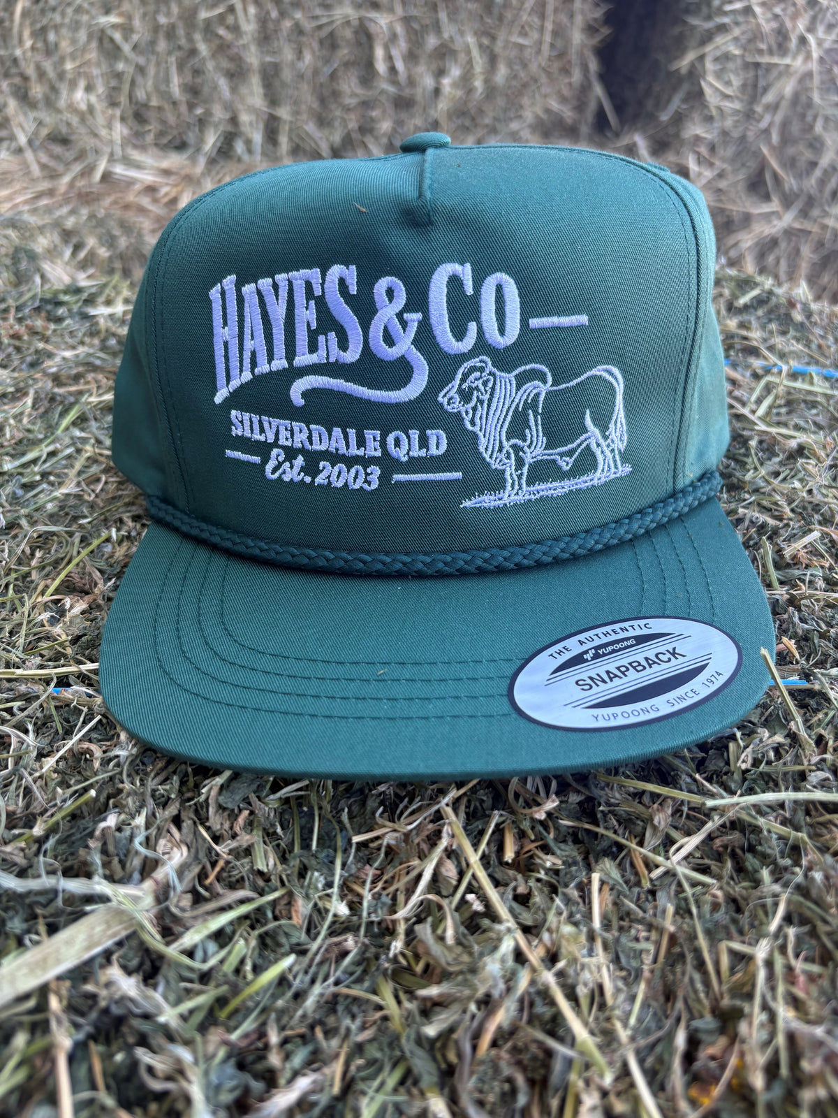 Hayes and Co Rope Cap - Spruce
