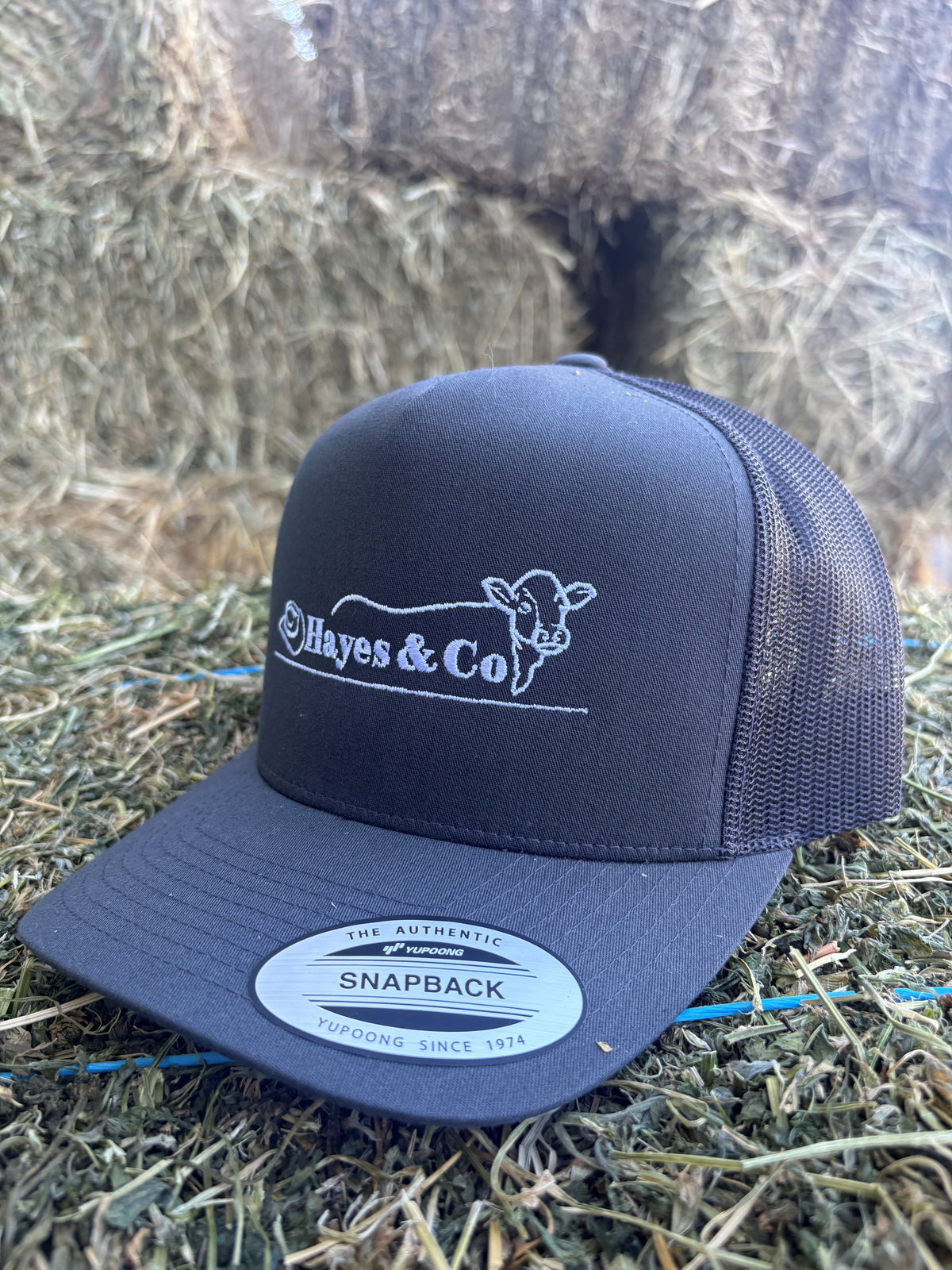 Hayes and Co Trucker Cap - Charcoal