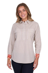 Hard Slog Womens Sara 1/2 PLKT LS Shirt