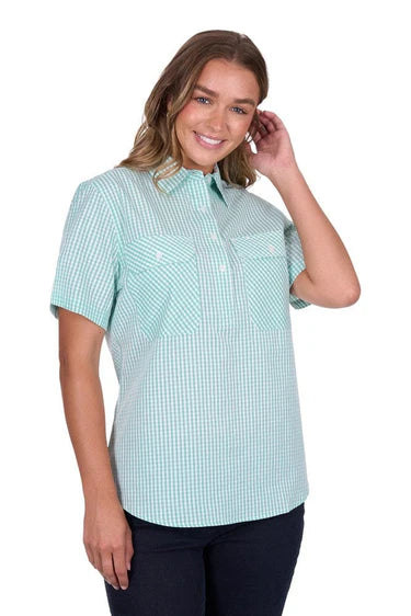 Hard Slog Womens Grace 1/2 PLKT SS Shirt