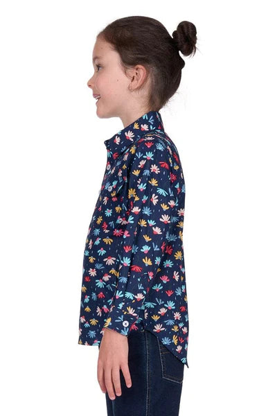 Hard Slog Kids Tori 1/2 PLKT LS Shirt