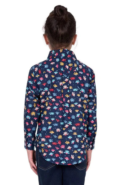 Hard Slog Kids Tori 1/2 PLKT LS Shirt