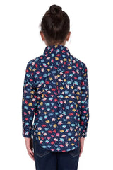 Hard Slog Kids Tori 1/2 PLKT LS Shirt