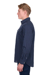 Hard Slog Mens Nash 1/2 PLKT LS Shirt