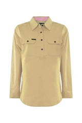 Hard Slog Womens H/PLTK Light CTN LS Shirt