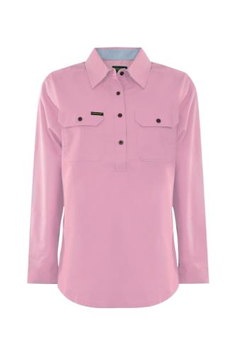Hard Slog Womens H/PLTK Light CTN LS Shirt