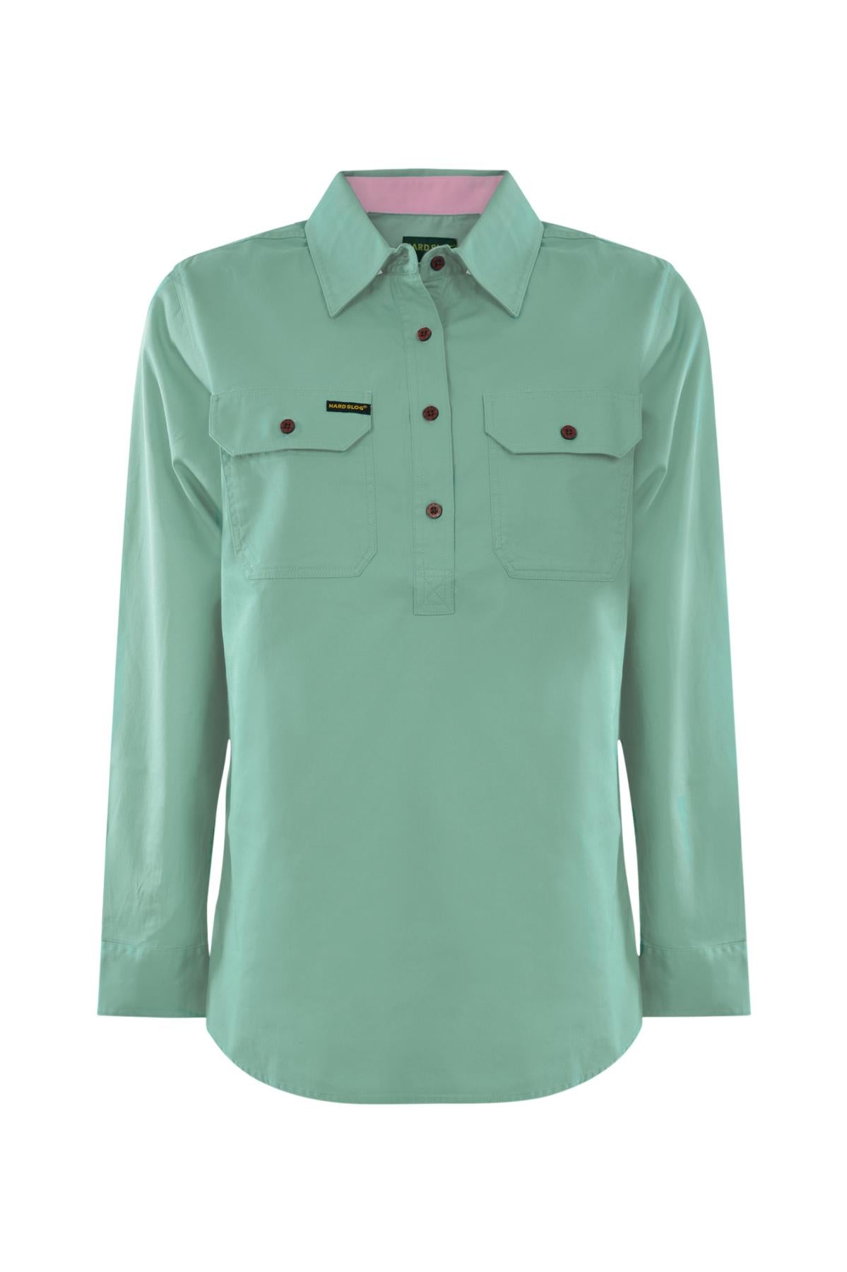 Hard Slog Womens H/PLTK Light CTN LS Shirt